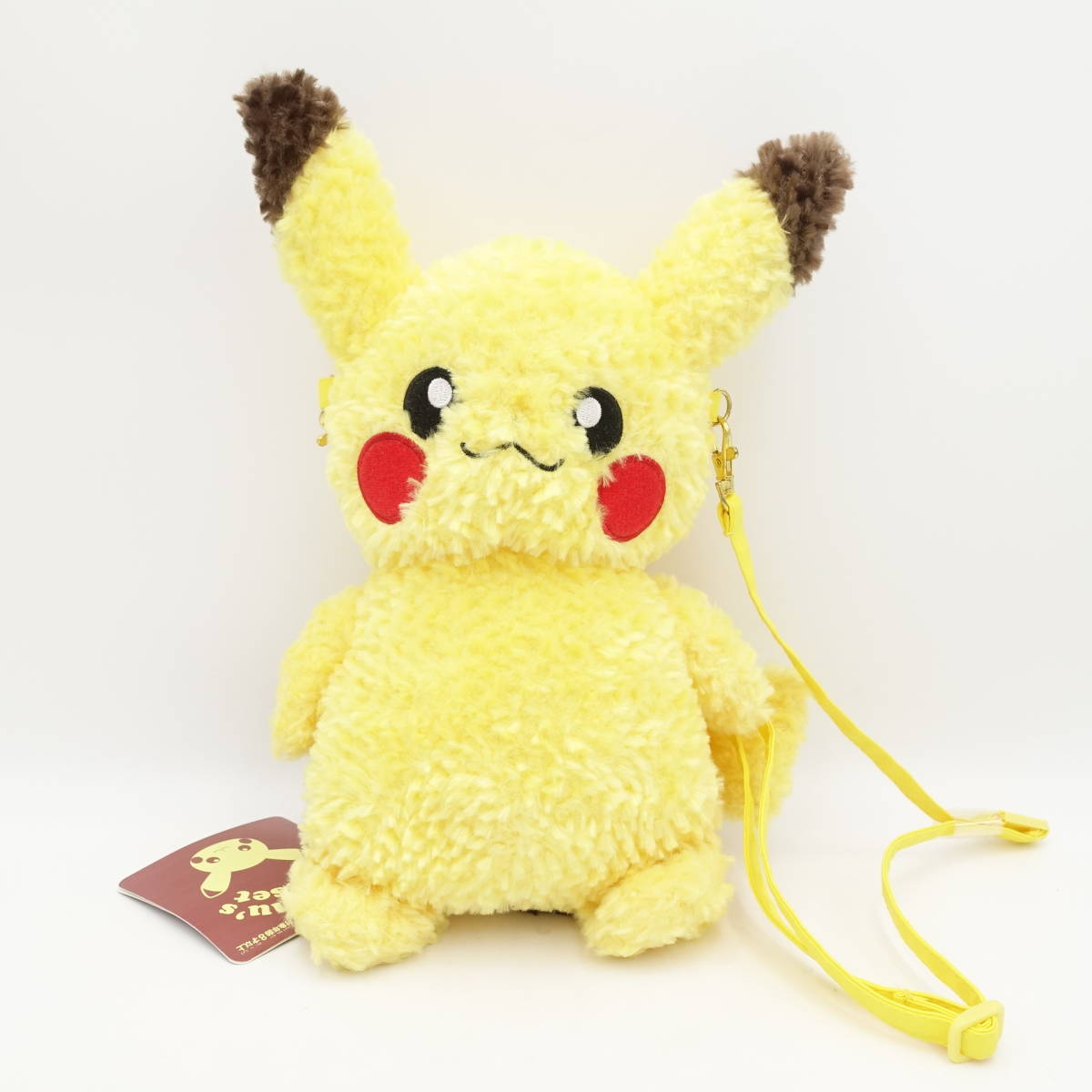 [USED]Pikachu Plush 31 x 12 x 15 Pokemon Center Tag Pouch, Size Approx. cm, Pikachu s Closet, Exclusive, Included, Unused, Pokemon/13593