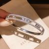 Star Trail 18K Gold-Plated Zircon Square Bracelet: High-End Cold Style Jewelry