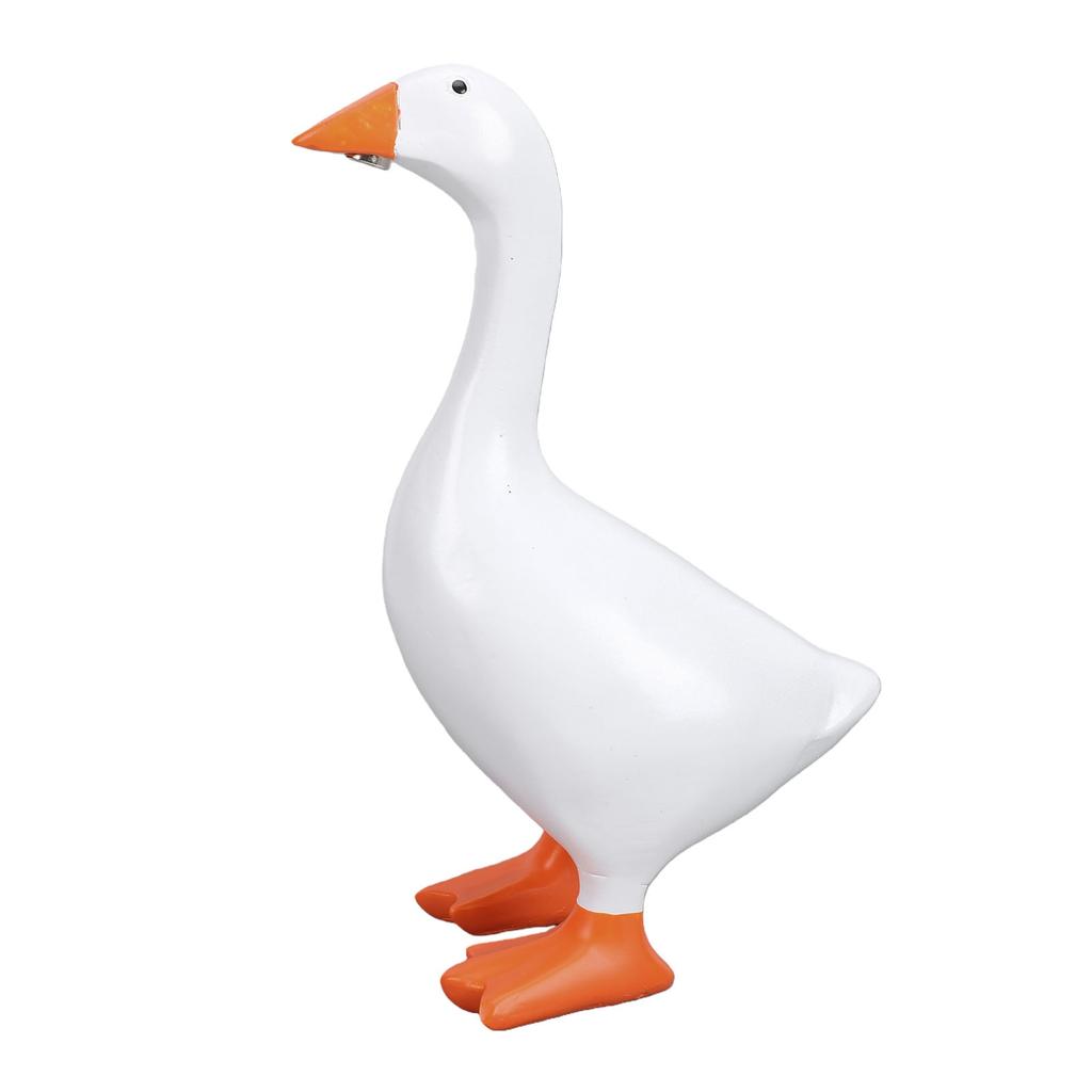 Resin Duck Statue Cute Practical Magnetic Duck Key Holder for Home Entryway Decor Keys Storage