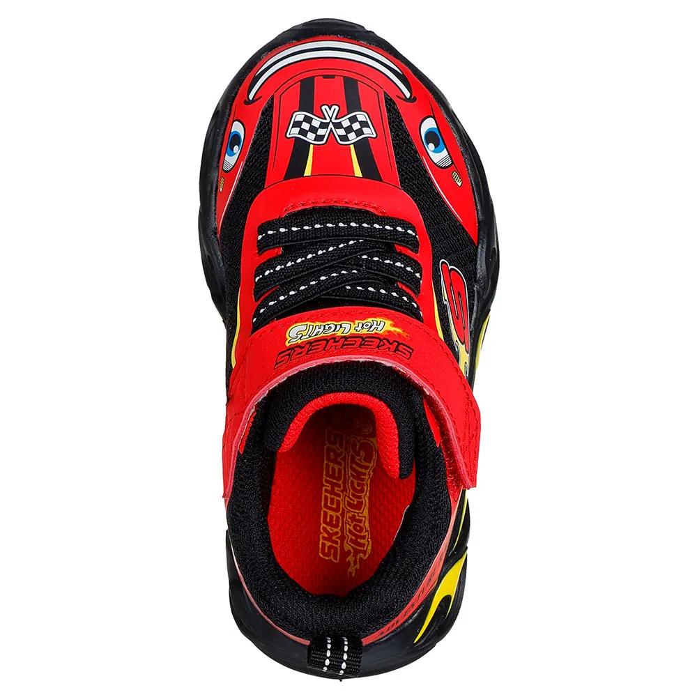 Skechers Thermo Flash Rad Freunde Sneaker Rot/Schwarz