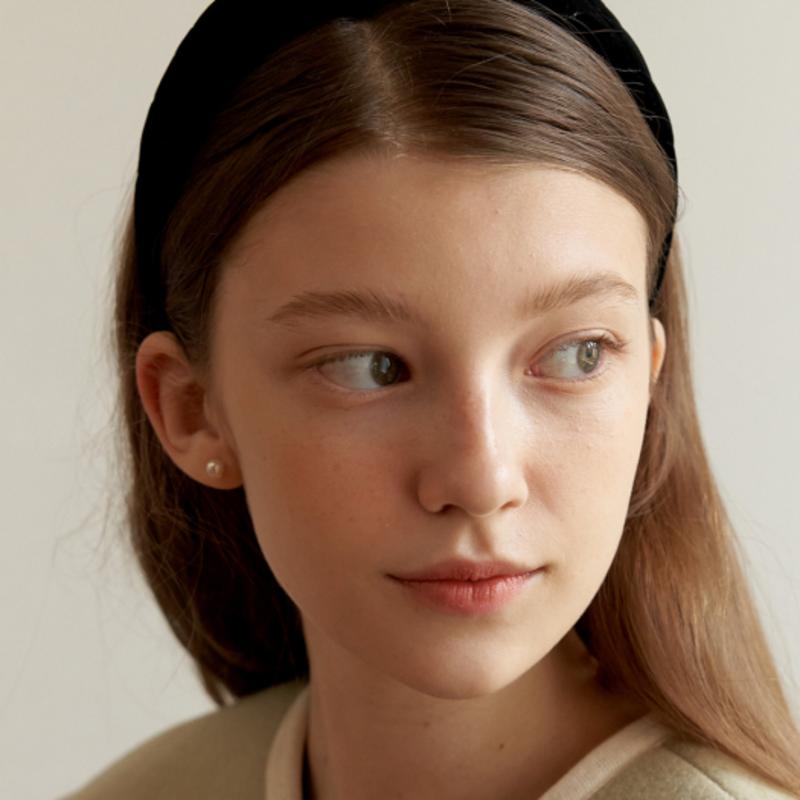 TATIANA Classic Quilting Velvet Hair Band_HB0104