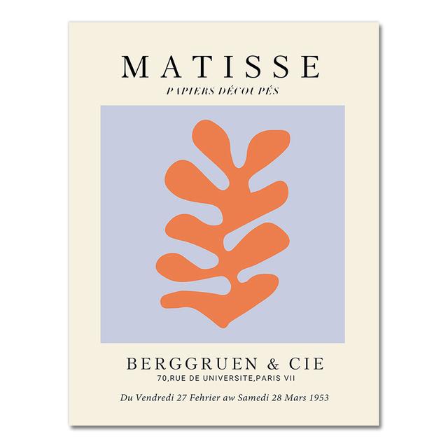 Henri Matisse Fashion Retro Modern Wall ART Posters And Prints Abstract Wall Canvas No FRAME