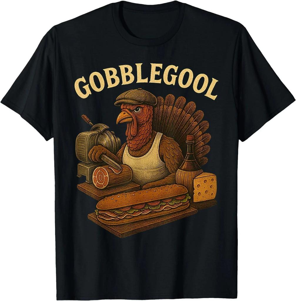 Gobblegool Turkey Thanksgiving T-Shirt HOT Adult Kid T-ShirtUnisex Tee