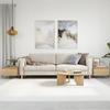 VidaXL Coffee Tables 2 Pcs Sonoma Oak 50x46x35 Cm Engineered Wood 830851