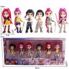 NEW  6pcs/Set Kpop Demon Hunters Action Figure Toy Derpys Tiger Rumi Mira Zoey Sussy Figurine Doll Fans Gift  Christmas Gift