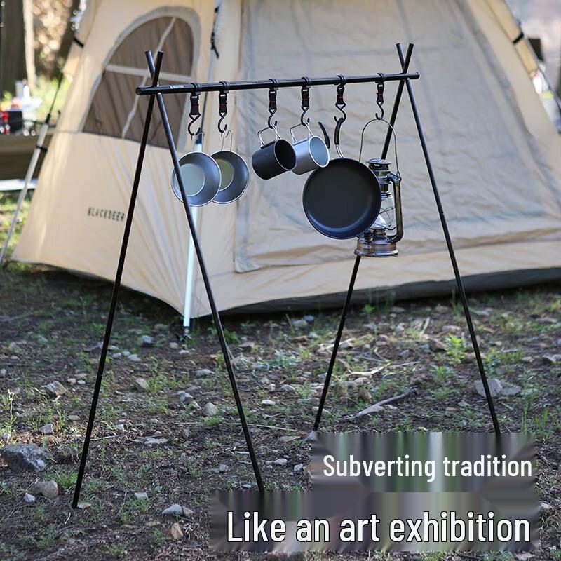 Outdoor Folding Aluminum Triangle Storage Rack