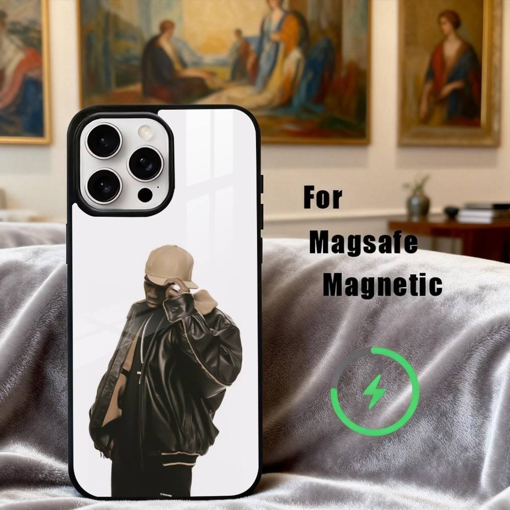H-hardcore Rapper 50 C-Cent Singer Phone Case For iPhone 17,16,15,14,13,12,Plus,Pro,Max for Magsafe Magnetic Wireless Charging