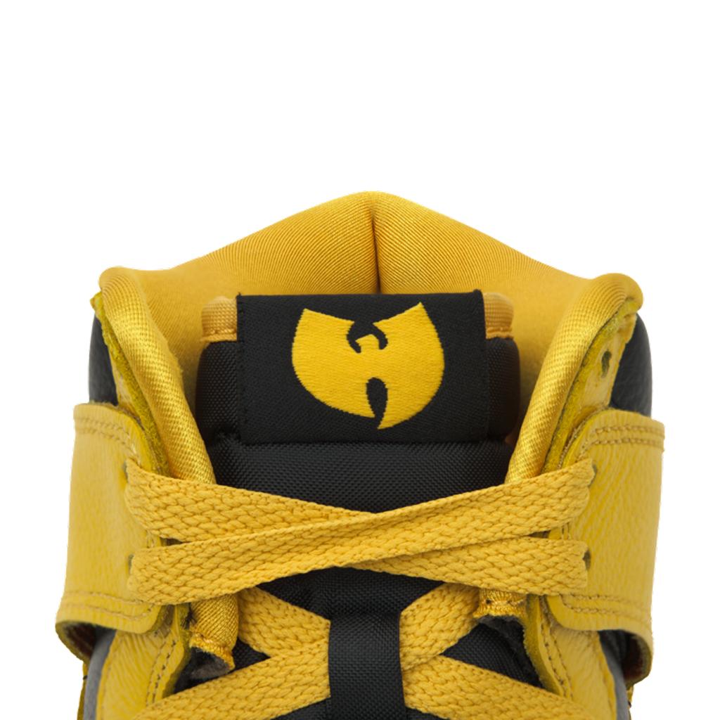 Wu-Tang x Nike Dunk High Retro Premium 2024 Sneakers Unisex Giallo Nero Polline HJ4320-001