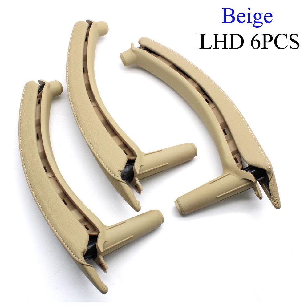 E70 E71 E72 Schwarz Türarmlehne Hauptbedienfeld Fensterheber Abdeckung Leder Zuggriff Baugruppe Ersatz Für BMW X5 X6