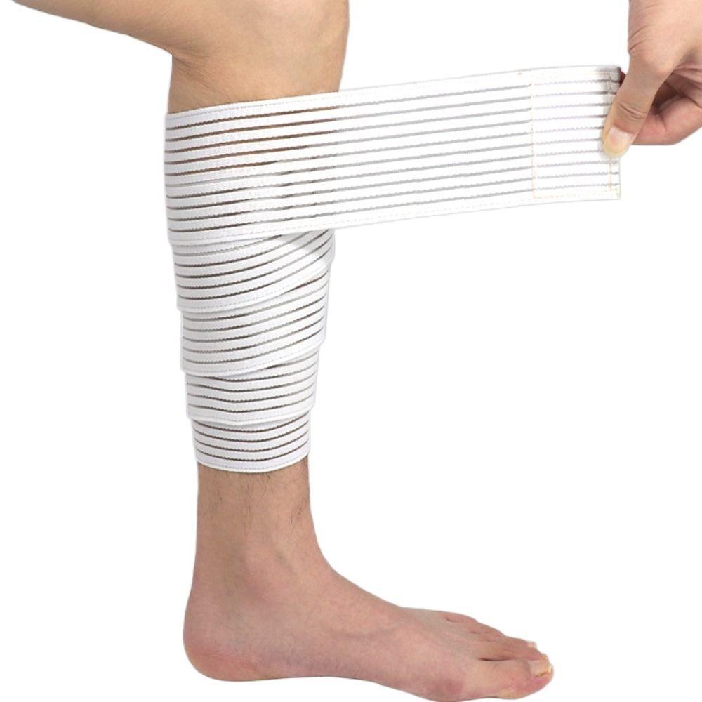 Compression Sports Gym Bike Leg Warmers Sport Protection Bandage Thigh Sleeve Calf Elastic Bandage