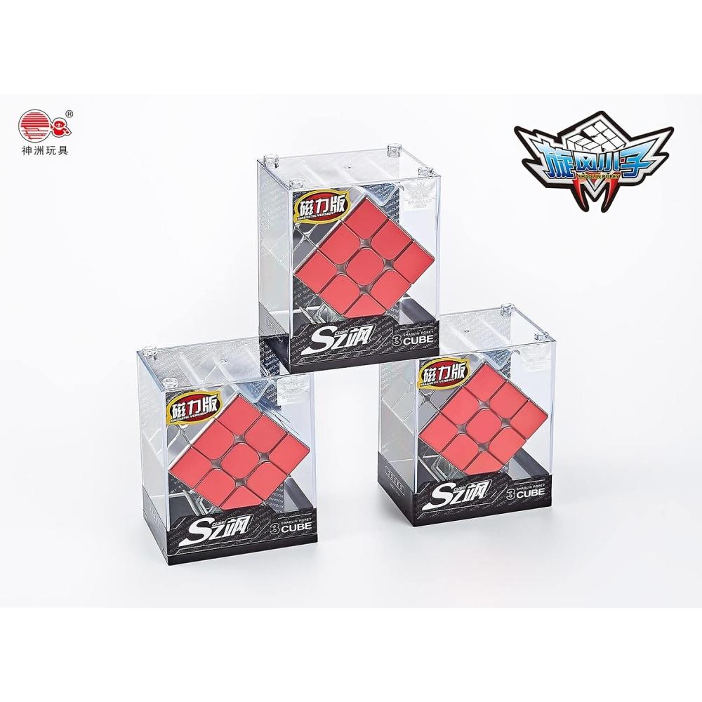 FIndbetter Magnetischer Wettbewerbswürfel Cyclone Boys 3x3x3 Eingebaute Magnete