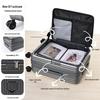 Expandable 20-Inch Rolling Suitcase for Women and Men: Large-Capacity, Three-Piece Set with Side-Opening Design, Perfect for Travel.