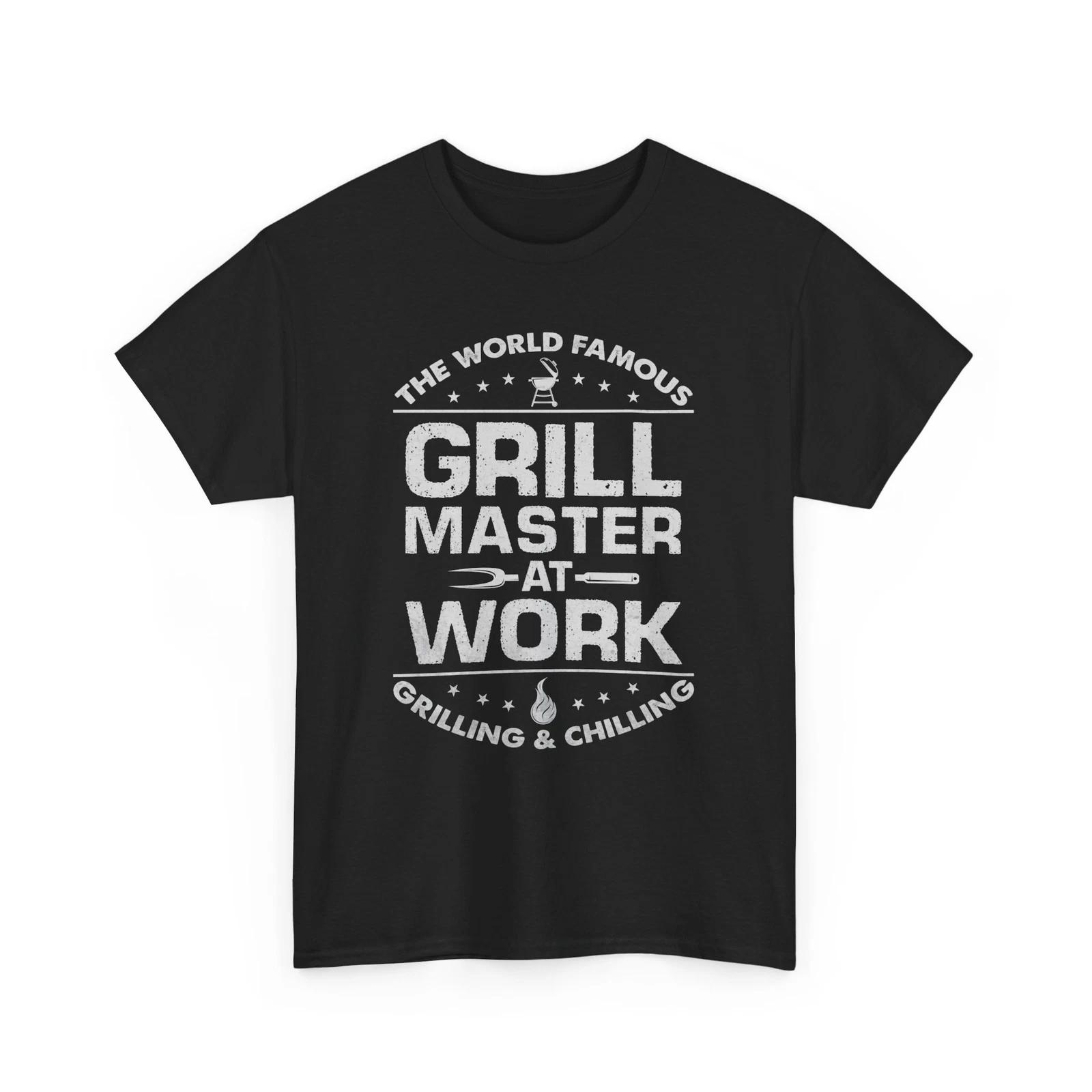 

Grill Master BBQ Chef Shirt | Laid-Back Smoker’s Shirt | Easygoing & Stylish Tee XL