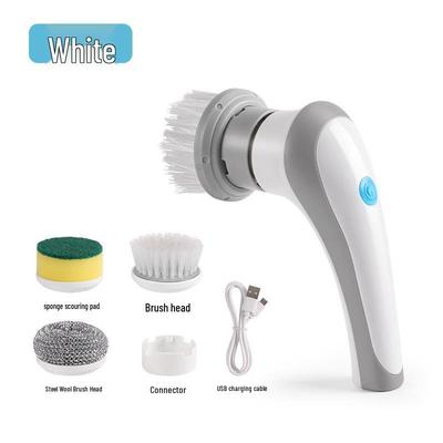 Wireless Electric Cleaning Brush for Kitchen & Bathroom Surfaces