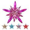 Shining Rhinestones Brooch Pin Fine Workmanship Colorful Irregular Star Shape Pin Costume Accessories