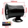 Universal Motorcycle Horn 12V 20W 3 Tone Sound Super Loud Horns for Trucks Vehicle 115db Waterproof Electric Alarm Kit Horn 1pcs