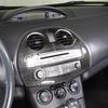 For Mitsubishi Eclipse 2006-2011 Soft Carbon Fiber Car Center Control Air Outlet Panel Cover Trim Sticker Car