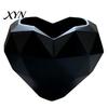 Charming Plant Container Geometric Heart Shape Flowerpot, Decorative Flower Pot for Indoor Elegant Home Decor Planter Outdoor, Creative Love