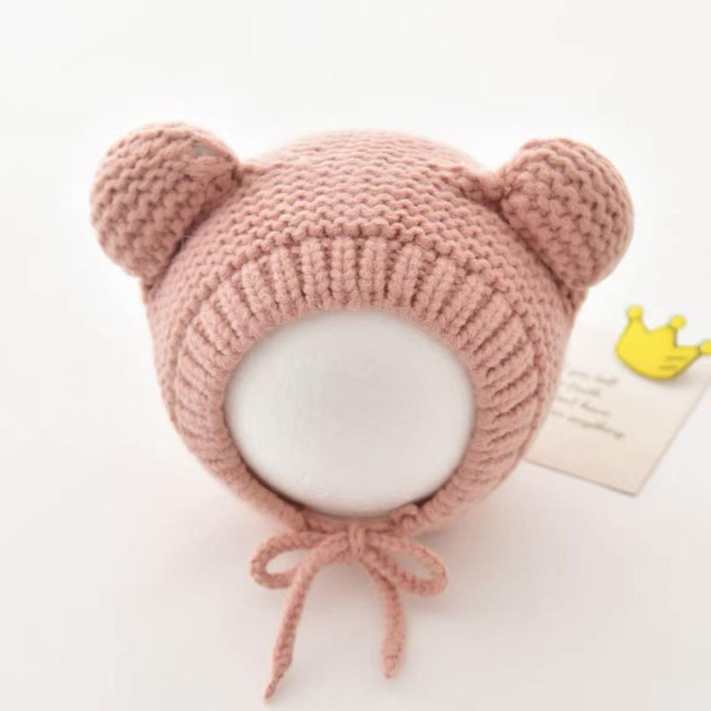 Baby Hat Autumn and Winter Baby Winter Out Windproof Hat Super Cute Baby Bag Head Warm Hat Ear Protection Hat