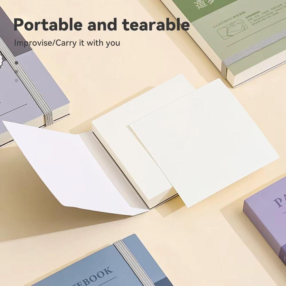 Hardcover Sketchbook Handbook Classic Mini Drawing Book Tearable Drawing Notebook Student