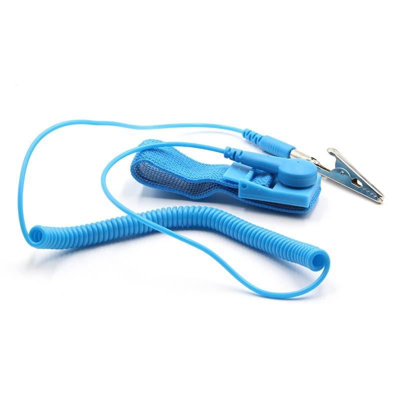 Anti-Static Wrist Strap ESD Grounding Strap L-180cm PU Practical