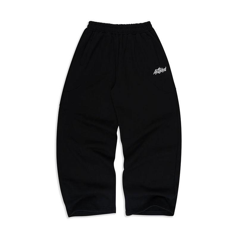 Korean Style Cartoon Print Hoodie Sweatshirt Loose Jogger Pants Set Men Women