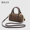 Ladies Messenger Bag Retro Suede All-Match Boston Handbag