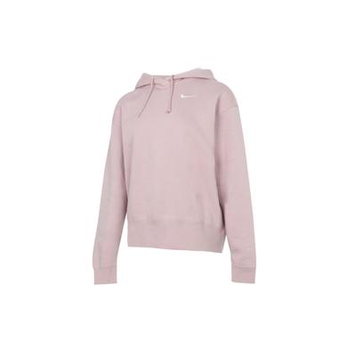 Sportswear Fleece Logo Pullover Hoodie Women Tops Light-Purple CZ2591-645