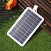 Încărcător Solar Telefon 2W 5V cu Ieșire USB pentru Camping în Aer Liber, Încărcare Baterie Externă Telefon Mobil