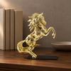 Metal Animal Sculpture Statue Electroplated Hollow Gilded Figurine Nordic Design Home Decor
