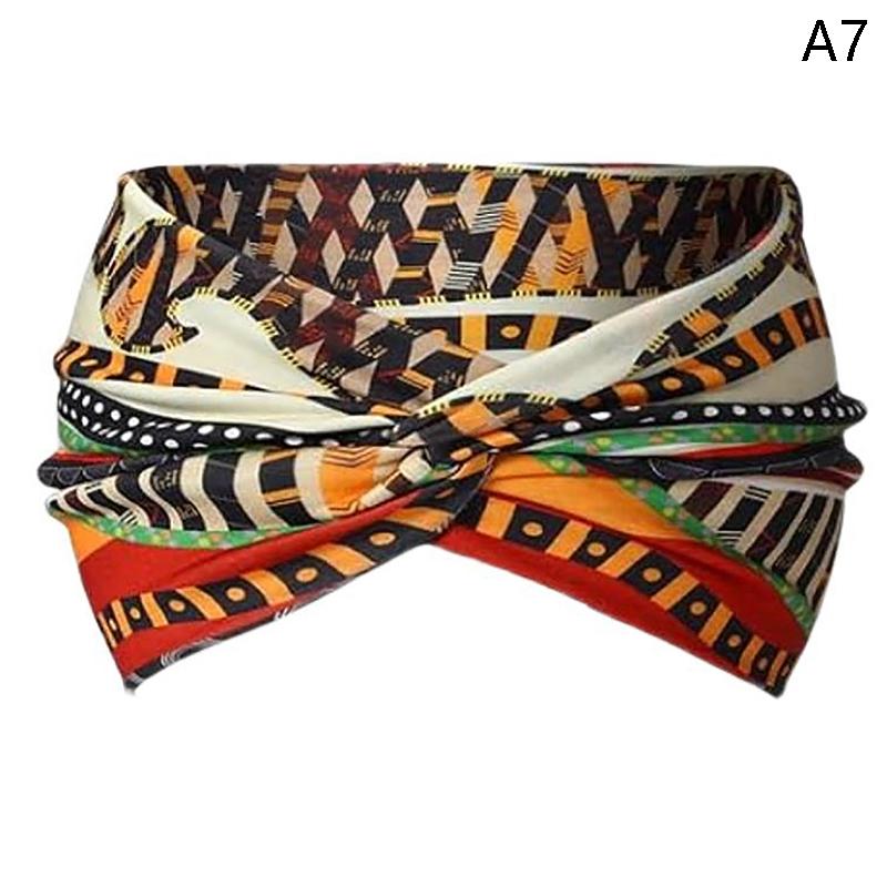 Verbredende Hoge Sterkte Boheemse Yoga Sport Hoofdband Afrikaanse Stijl Hoofdband Yoga Hoofdband Voor Oefening