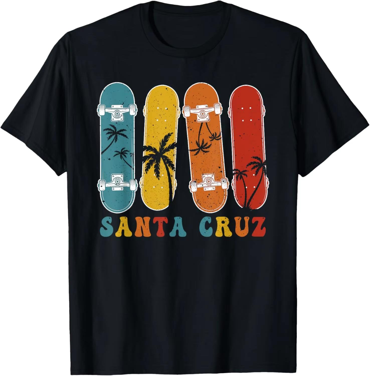 HOT SALE Retro Vintage Skateboard Graphic  TShirt Graphic T Shirts Print on Demand Mens Camisas Streetwear S