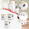 3 Pieces Garlic Storage Bin Kitchen Canisters Set Potato Onion Metal Vegetable Tins