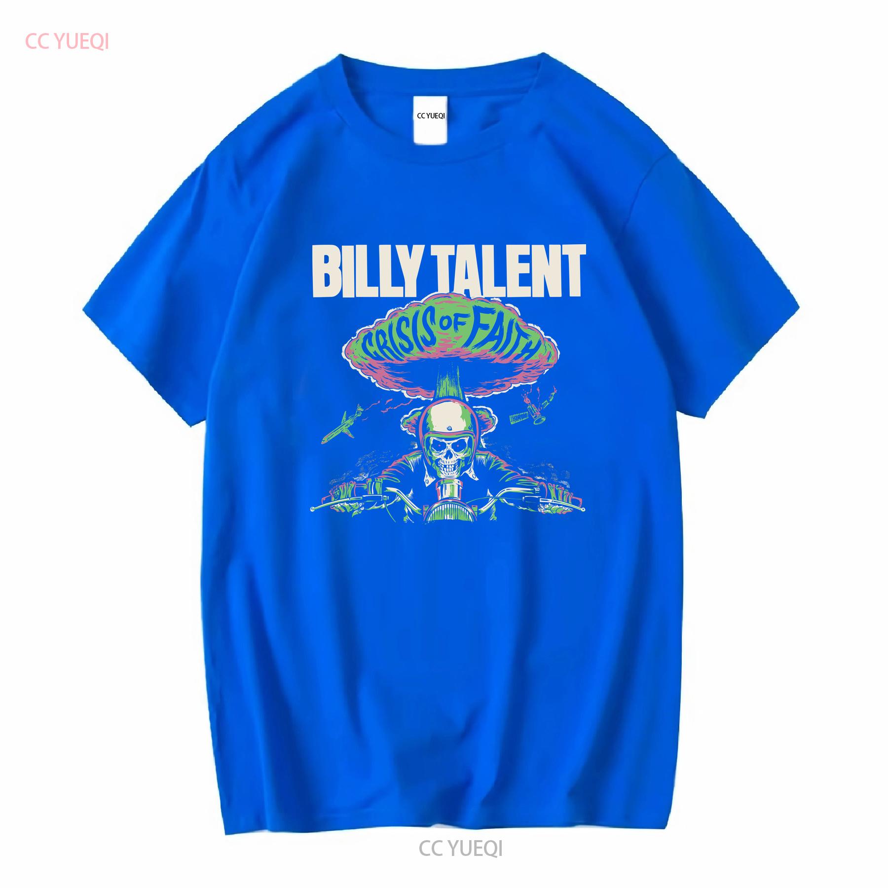 

BILLY TALENT Футболка Криза віри Чорна Бавовна S до 2345XL MD728 з довгим або коротким рукавом вінтажна Прана Універсальний вуличний одяг L