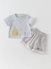 2026 Boys' Cartoon Print Short-Sleeve Set: Breathable and Skin-Friendly Two-Piece for Summer