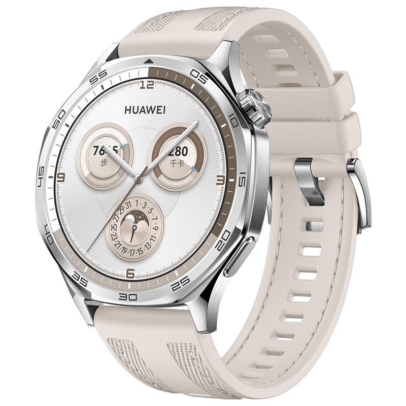 22MM Watch Band for Huawei Watch GT5 Pro 46mm Gt4 Soft Silicone Nylon Braid Breathable Strap Skin-friendly Bracelet Belt Correa