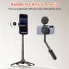 Ulanzi MT71 MagLock Mini Selfie Stick 4-Section Extendable Pole Cell Phone Accessories Tripod for Vlog Tiktok Live Streaming