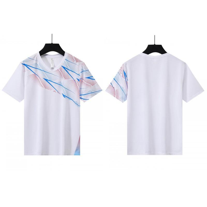 Quick Dry Unisex Badminton T-Shirt Breathable Sportswear Men Women Training Gym Team Sports