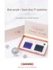 Yaya's Colorful Fairy Blossom Y-Shaped Grafted Eyelashes: Dazzling, Mixed Color 0.07 Soft Natural Extensions
