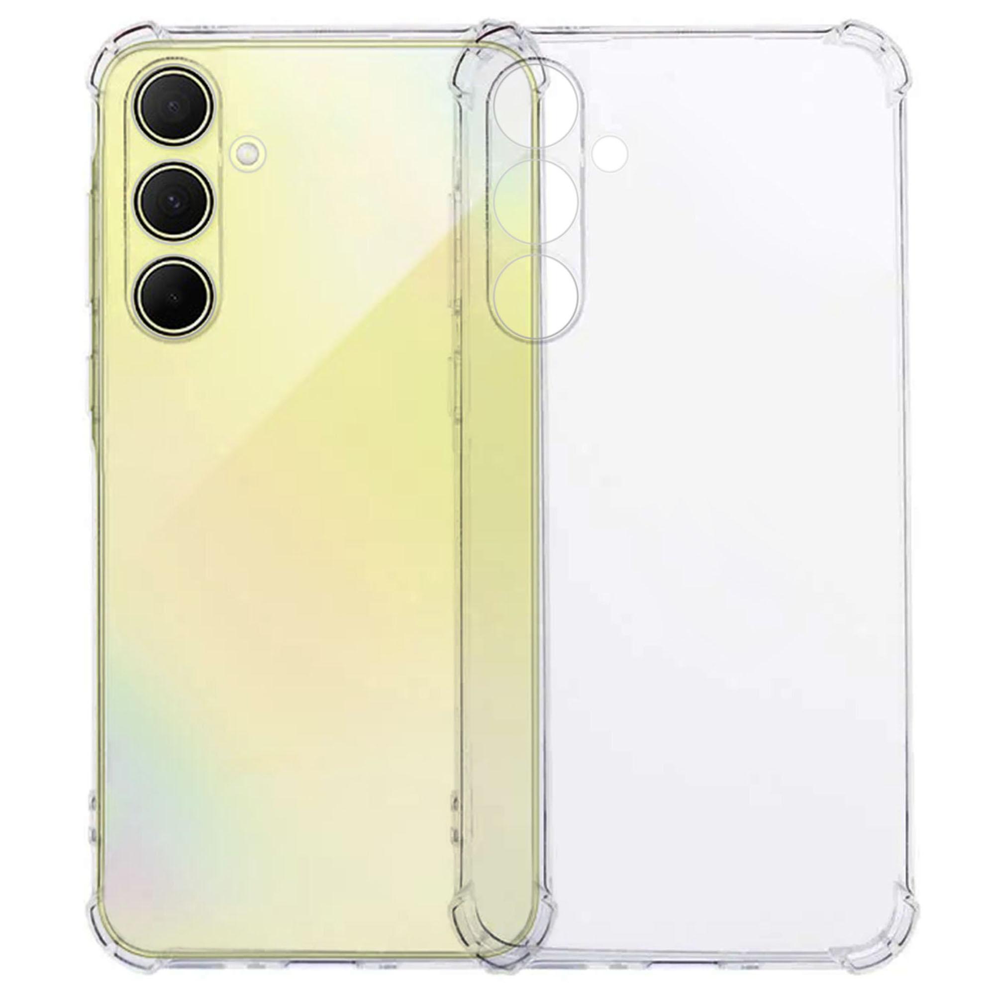 

KALEBOL For Samsung Galaxy A35 5G Case 1.5mm TPU Transparent Anti-Drop Phone Cover A