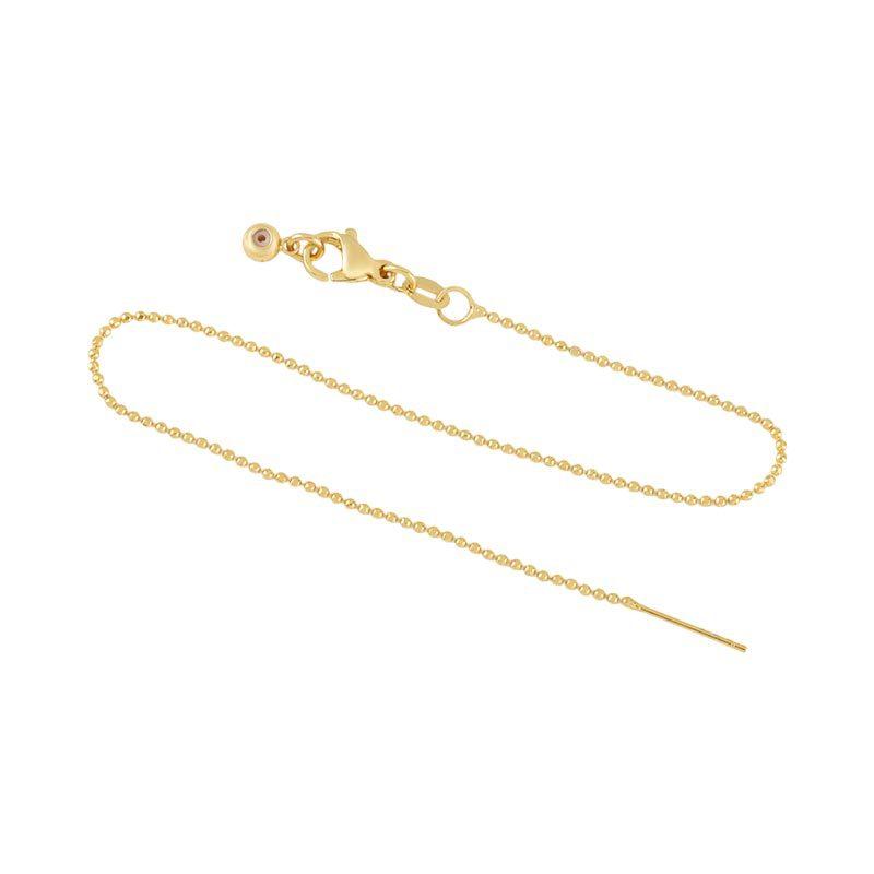 Schmuck Halskette Zubehör Kupferplattiert Universell Verstellbare Kette DIY Anhänger Halskette Karabinerkette Flash Perlen Armband Zubehör