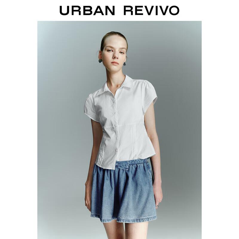 Women s Fashion Casual Tie-Back Open-Front Shirt XS