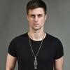 Steel Titanium Durable Dark Skull Skeleton Pendant Necklace Unisex Jewelry Idea Gift