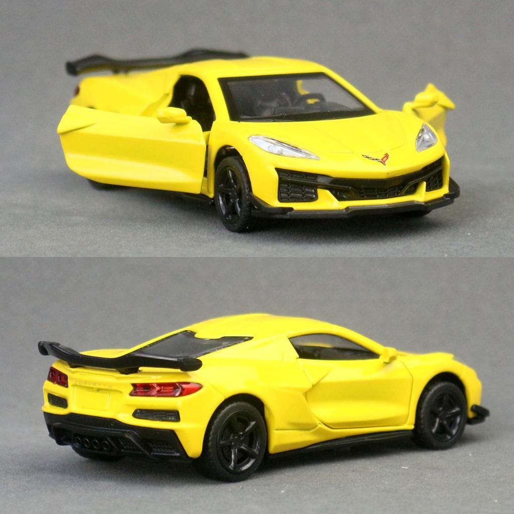 1/41 Chevrolet Corvette Z06 Alloy Scale Car Model Diecast Toy Vehicles Metal Car Collectiion Children's Toy Vehicles Gift
