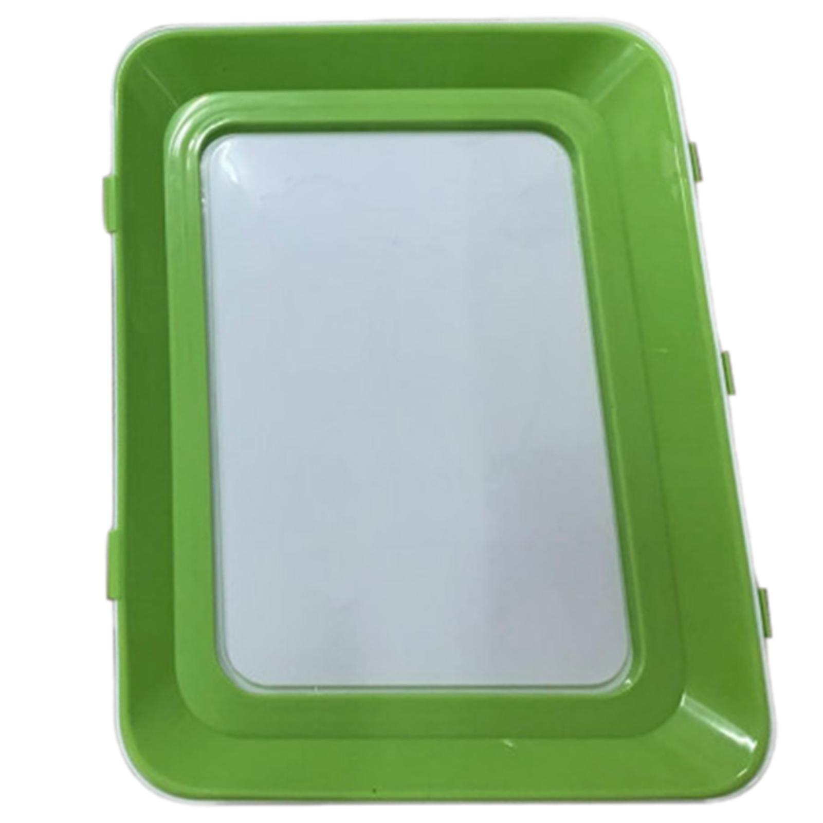 

Reusable Food Fresh Keeping Fresh Spacer Organizer Detachable Food Plastic Fresh-Keeping Tray for Store Vegetables Fruits MeatFo