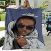 Legend Star Hip Hop Art Rapper Soft Plush Blanket,Flannel Blanket Throw Blanket for Living Room Bedroom Bed Sofa Picnic Cover