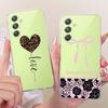 For Samsung Galaxy A54 New Simple Style Phone Case For Samsung A54 5G SM-A546B Transparent TPU Soft Silicone Cases