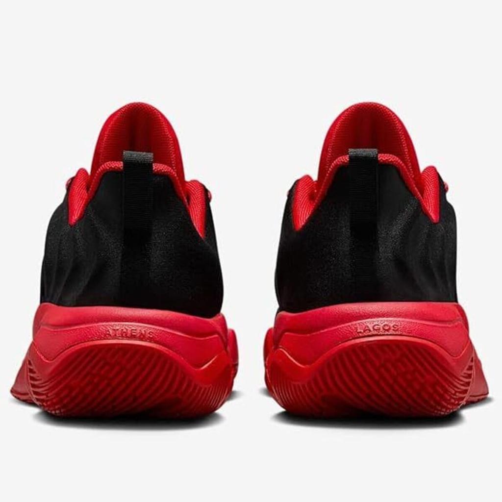 Nike Giannis Immortality 4 Size J, Black/University Red/Team Red, FZ6734-005, 24.5cm