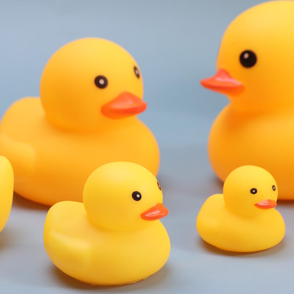 With Squeeze Sound Duck with Squeeze Sound Bath Toy Float Little Yellow Duck Water Toy Fun Gifts