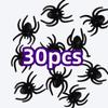 50Pcs Realistic Bugs Funny Toy Fake Cockroach Novelty Insects Halloween Prank Simulation Tricky Disgusting Scary Party Supplies